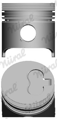NÜRAL 87-152000-10 Piston