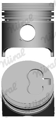 Piston NÜRAL 87-152007-10