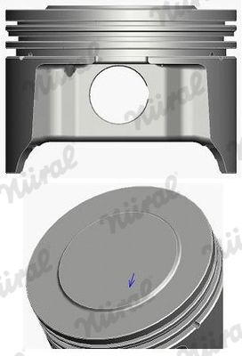 NÜRAL 87-154300-00 Piston