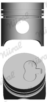 NÜRAL 87-318700-10 Piston