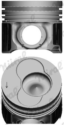 NÜRAL 87-421000-10 Piston