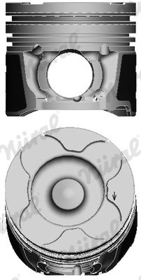 NÜRAL 87-424000-00 Piston