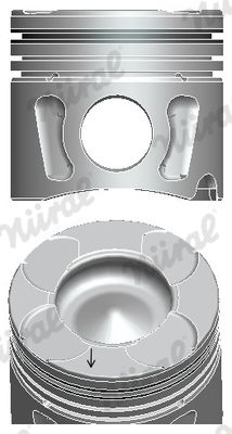 NÜRAL 87-425600-00 Piston