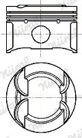 NÜRAL 87-444800-10 Piston