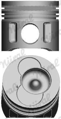 NÜRAL 87-501507-10 Piston
