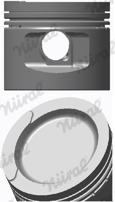 Piston NÜRAL 87-501800-20