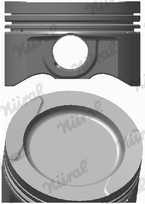 NÜRAL 87-501807-10 Piston