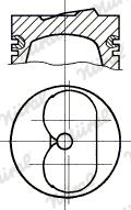 Piston NÜRAL 87-783808-30