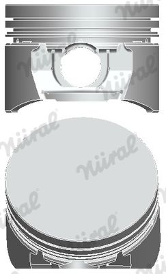NÜRAL 87-786507-00 Piston