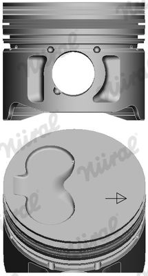 NÜRAL 87-990107-40 Piston