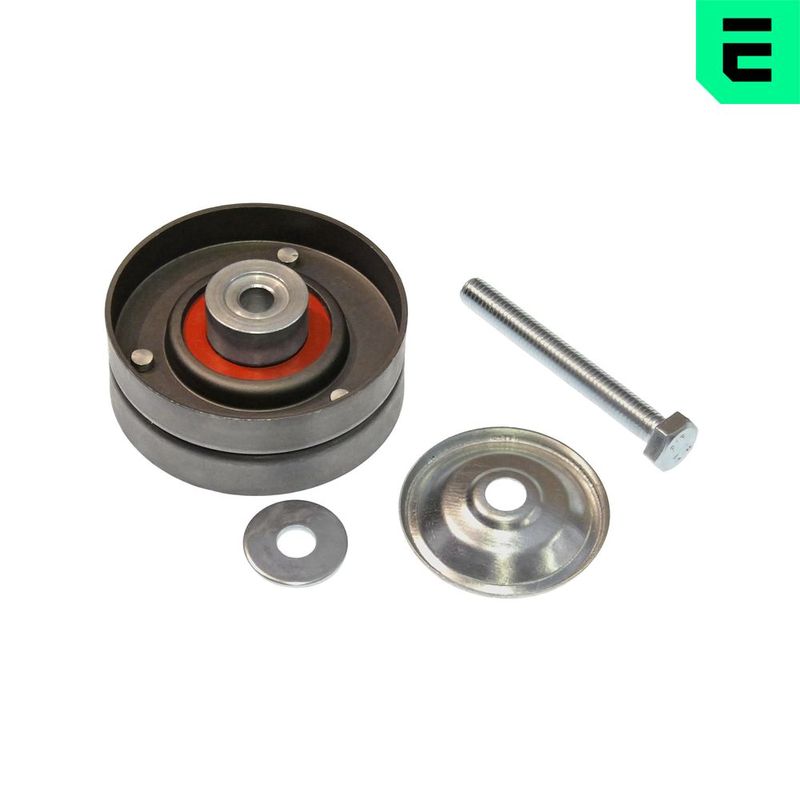 OPTIMAL 0-N1859 Deflection/Guide Pulley, V-ribbed belt
