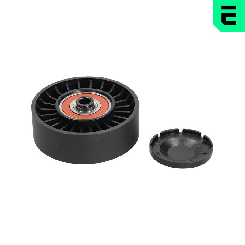 OPTIMAL 0-N2128 Deflection/Guide Pulley, V-ribbed belt
