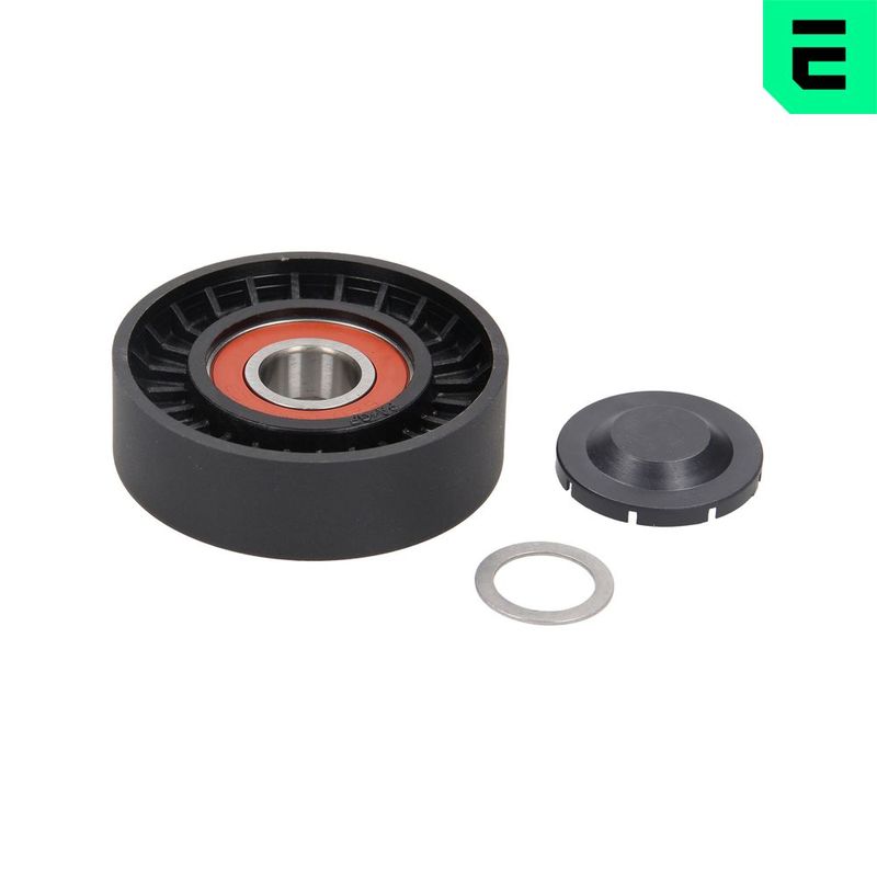 OPTIMAL 0-N2190S Deflection/Guide Pulley, V-ribbed belt