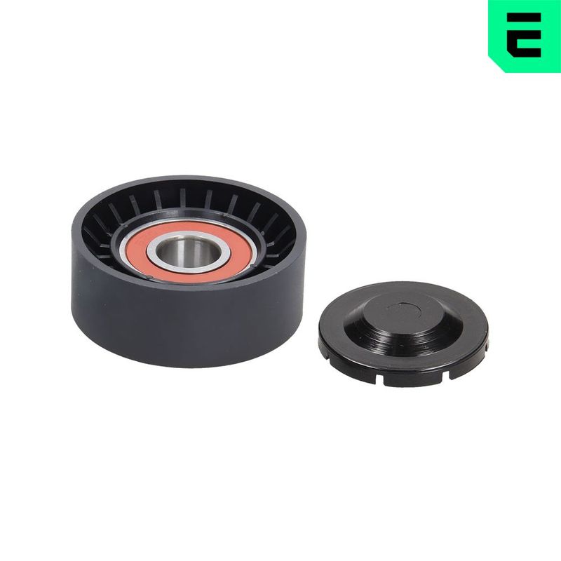 OPTIMAL 0-N2197S Deflection/Guide Pulley, V-ribbed belt