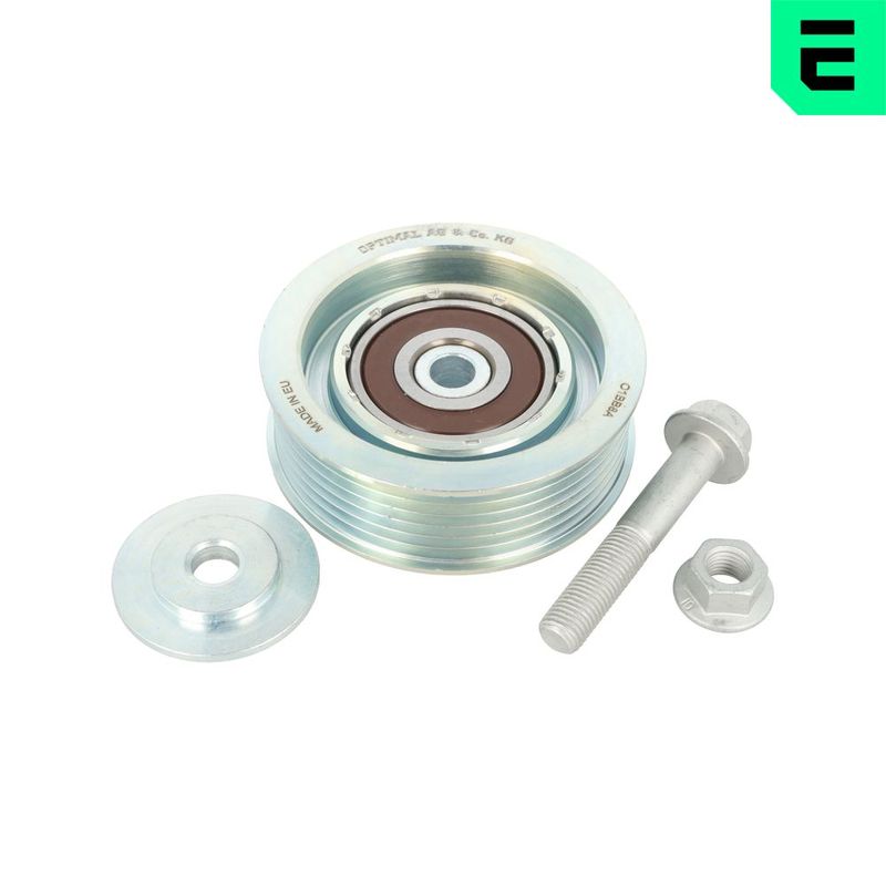 OPTIMAL 0-N2499 Deflection/Guide Pulley, V-ribbed belt