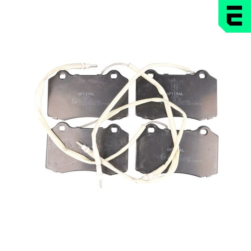 OPTIMAL 10204 Brake Pad Set, disc brake