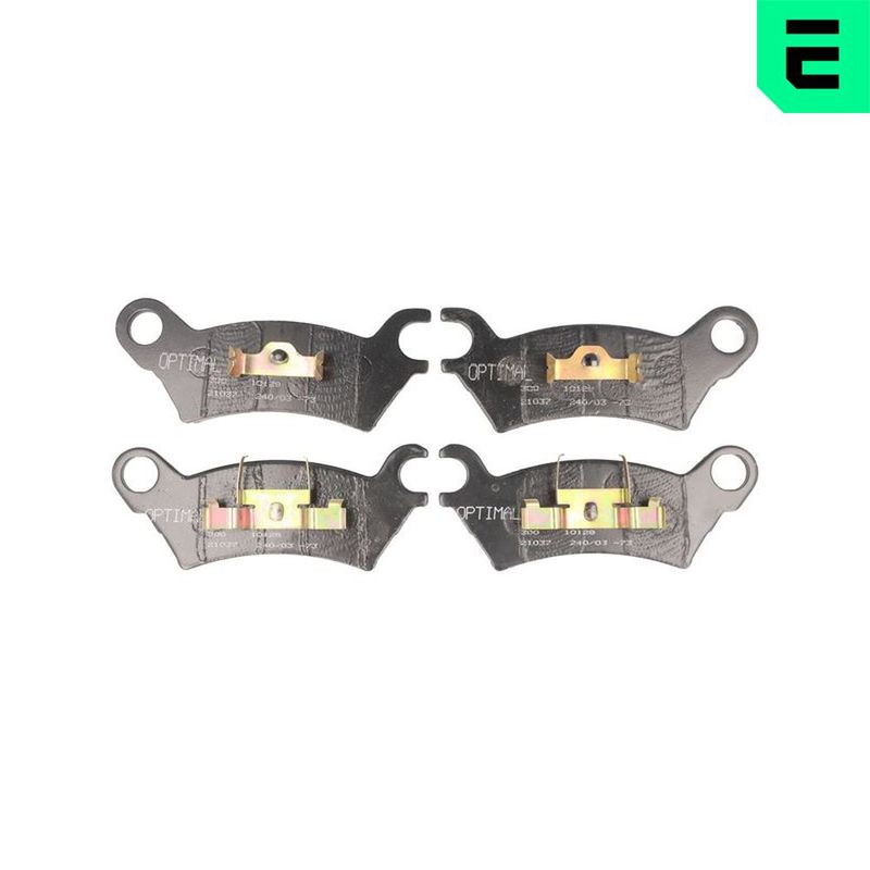 OPTIMAL 9325 Brake Pad Set, disc brake