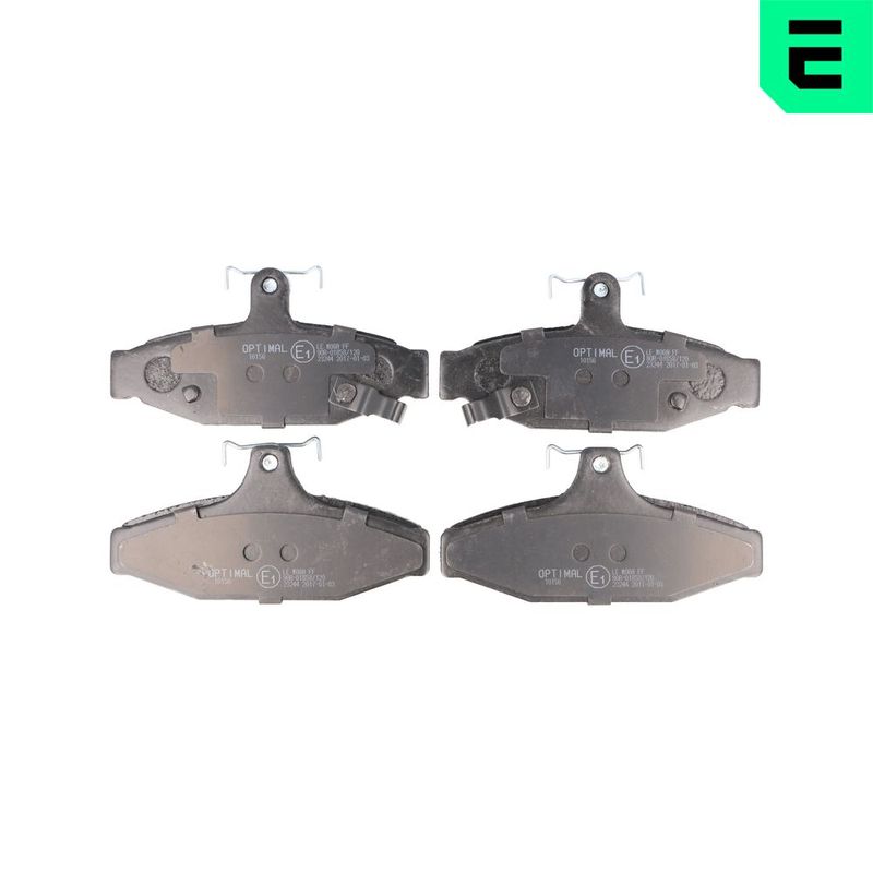 OPTIMAL BP-10156 Brake Pad Set, disc brake