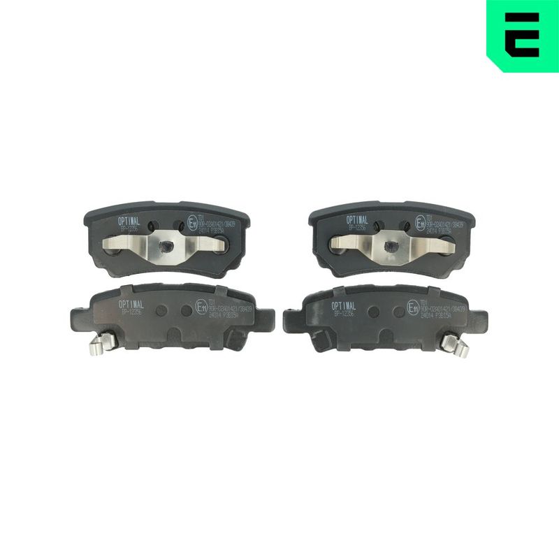 OPTIMAL BP-12356 Brake Pad Set, disc brake