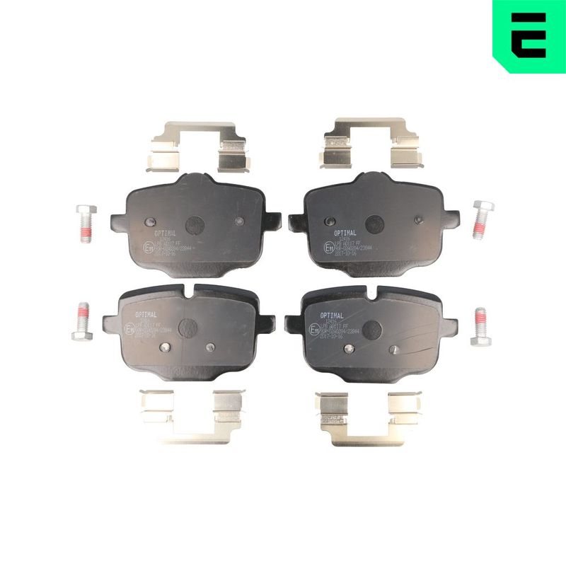 OPTIMAL BP-12416 Brake Pad Set, disc brake