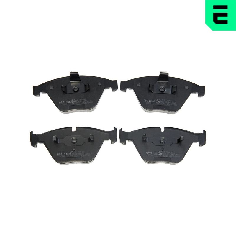 OPTIMAL BP-12509 Brake Pad Set, disc brake