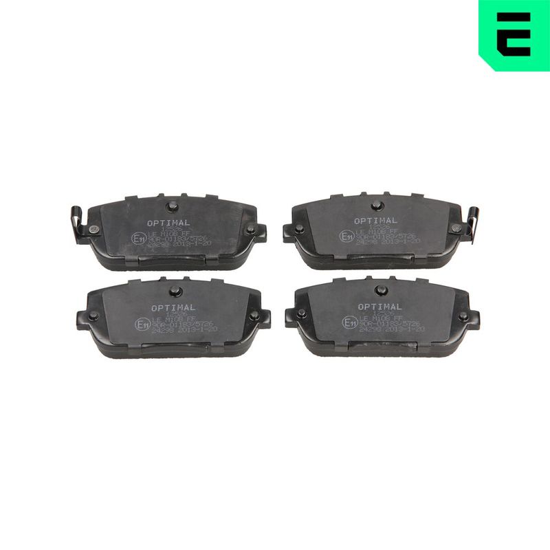 OPTIMAL BP-12526 Brake Pad Set, disc brake