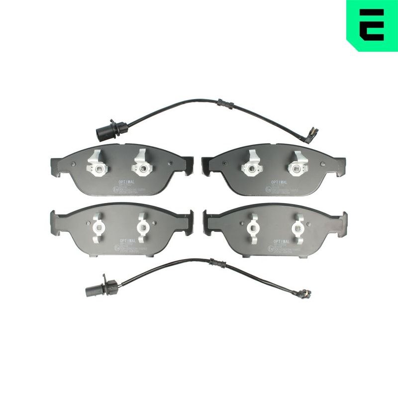 OPTIMAL BP-12552 Brake Pad Set, disc brake