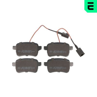 Brake Pad Set, disc brake OPTIMAL BP-12554