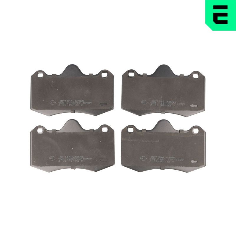 OPTIMAL BP-12585 Brake Pad Set, disc brake