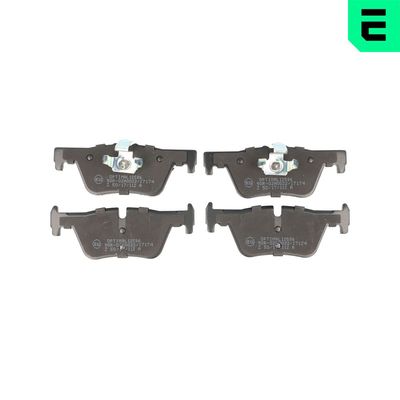 Brake Pad Set, disc brake OPTIMAL BP-12586