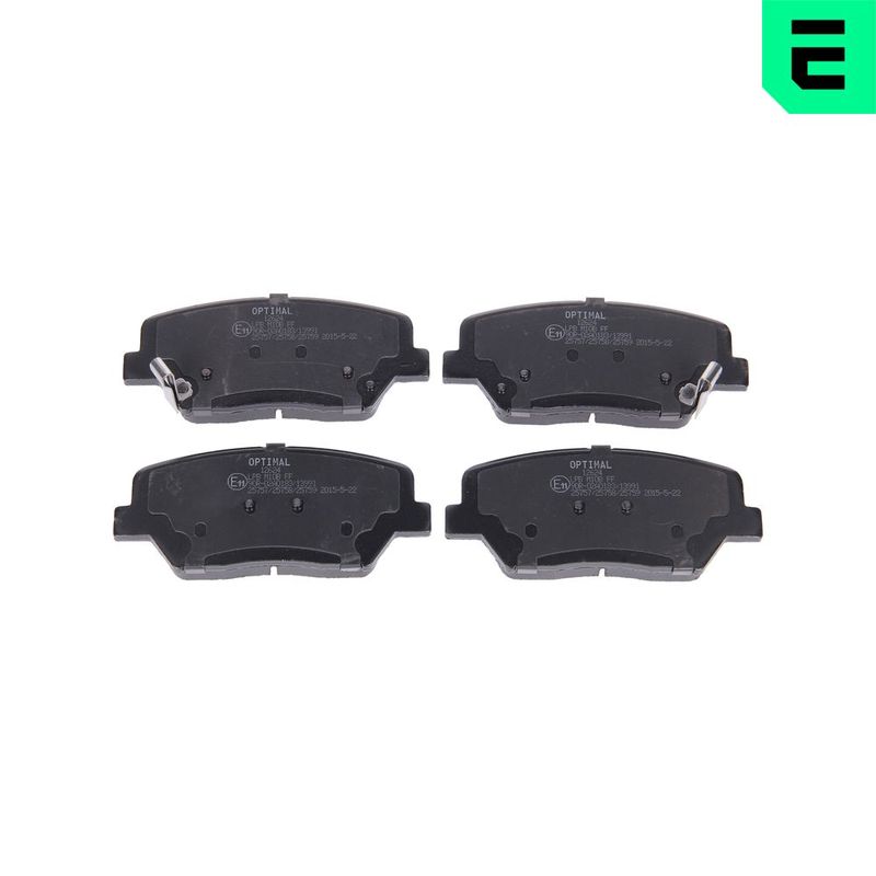 OPTIMAL BP-12624 Brake Pad Set, disc brake