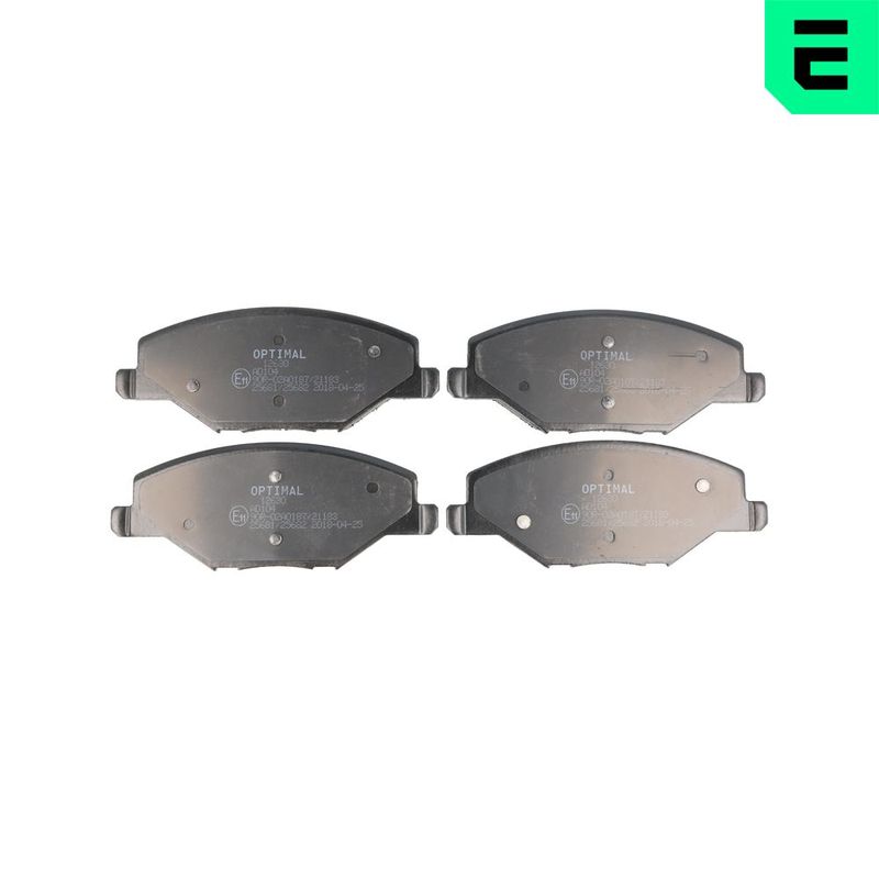 OPTIMAL BP-12630 Brake Pad Set, disc brake