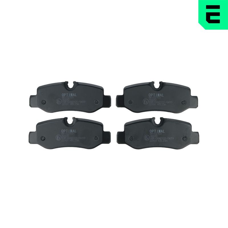 OPTIMAL BP-12703 Brake Pad Set, disc brake