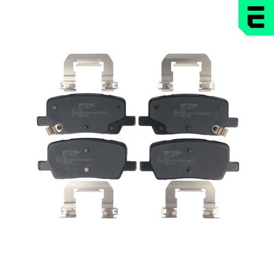 Brake Pad Set, disc brake OPTIMAL BP-12812