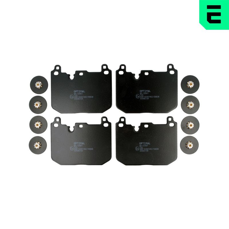 OPTIMAL BP-12907 Brake Pad Set, disc brake