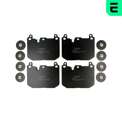 Brake Pad Set, disc brake OPTIMAL BP-12907