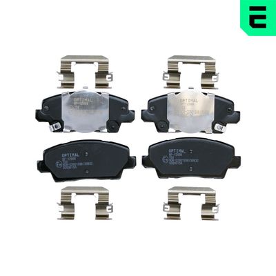 Brake Pad Set, disc brake OPTIMAL BP-12998