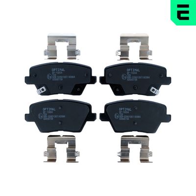 Brake Pad Set, disc brake OPTIMAL BP-13004