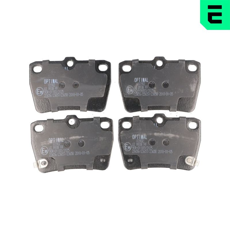 OPTIMAL BP-83902 Brake Pad Set, disc brake