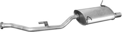 Rear Muffler POLMO 03.124