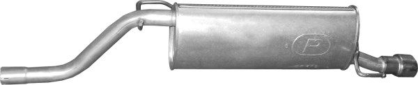 POLMO 07.442 Rear Muffler