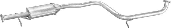 POLMO 10.07 Centre Muffler