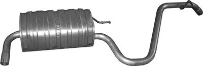 Rear Muffler POLMO 10.39