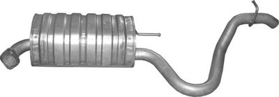 Rear Muffler POLMO 10.78