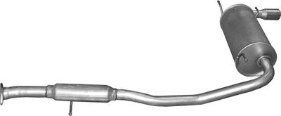 Rear Muffler POLMO 12.11