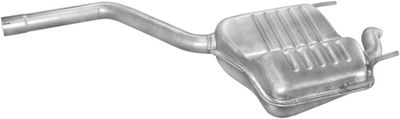 Rear Muffler POLMO 13.171