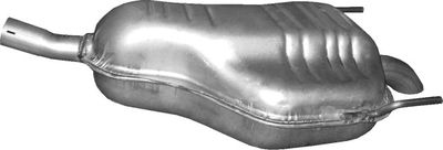 Rear Muffler POLMO 17.307