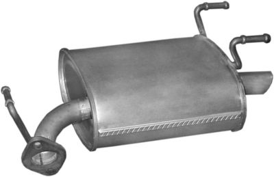 Rear Muffler POLMO 26.166