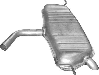 Rear Muffler POLMO 30.154