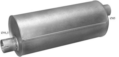 Rear Muffler POLMO 61.04